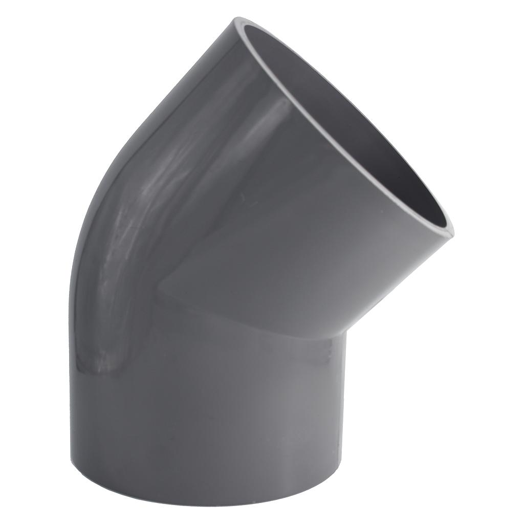 PVC Plain Elbow 225mm 45*