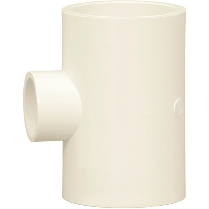 PVC Plain Reducing Tee 25 x 15mm