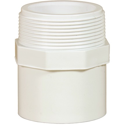 PVC Valve Spigot 50 x 50mm BSP