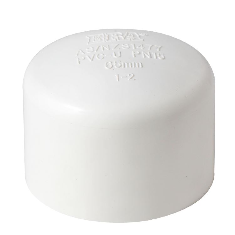 PVC Plain End Cap 50mm