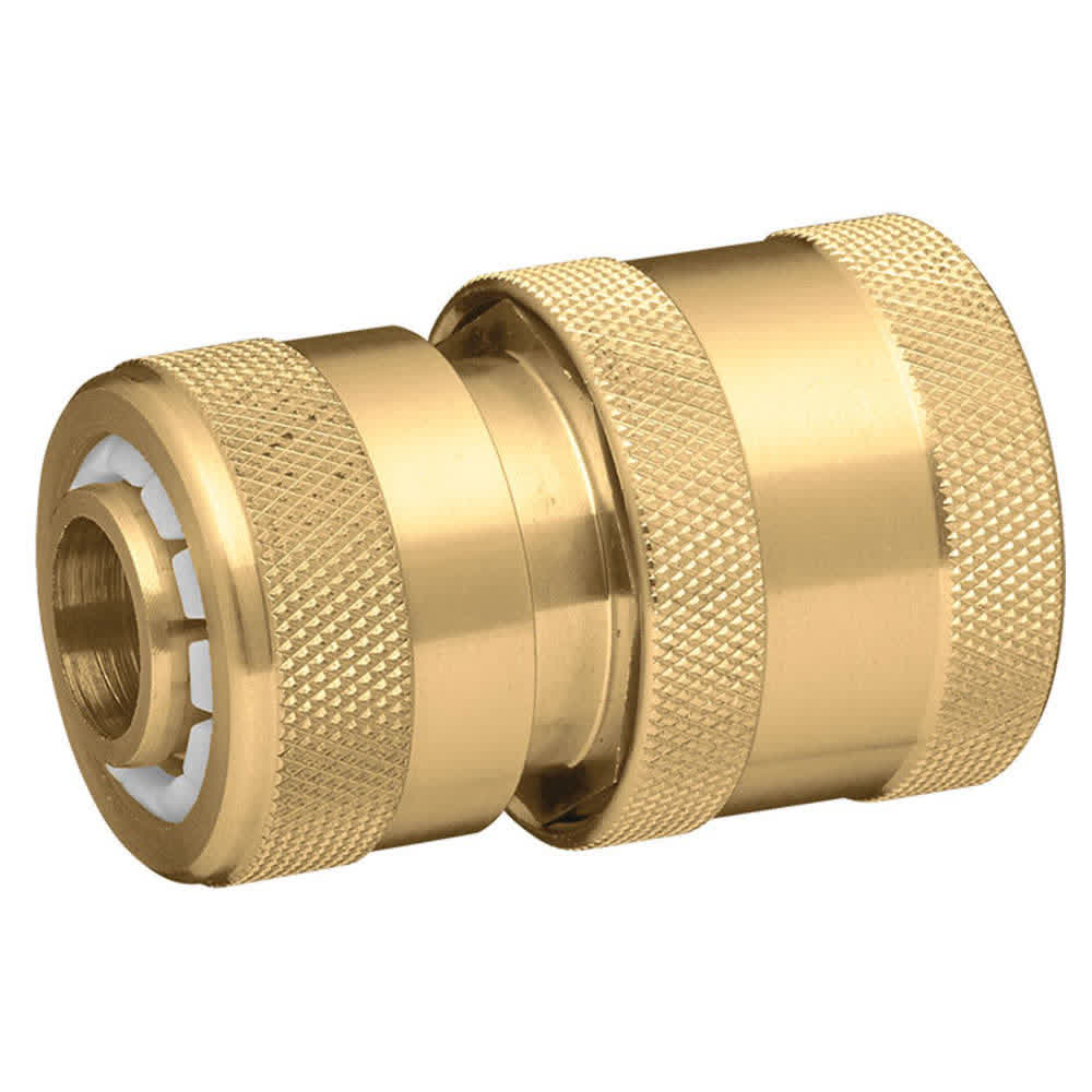 Brass 13mm Hose Connector, Carded