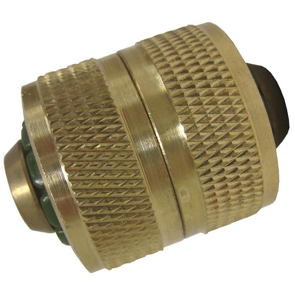 Brass 13mm Hose Joiner, Carded
