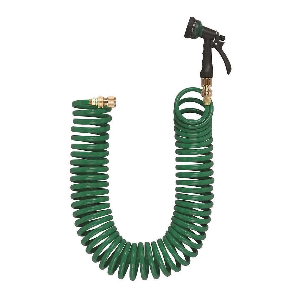 Orbit Coil Hose 15m Fitted with Turret Pistol (94117/96036)
