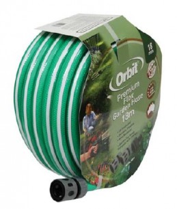 Orbit Premium Garden Hose 18mm x 30m Fitted