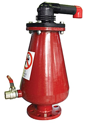 ARI D-020 Cast Steel Combi Sewage Air Valve 50mm Flanged 16 Bar