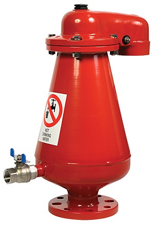 ARI D-023 Cast Steel Combi Sewage Air Valve 100mm Flanged 16 Bar