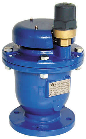 ARI 50mm Full Flow ARV Cast Iron Flanged 16 Bar