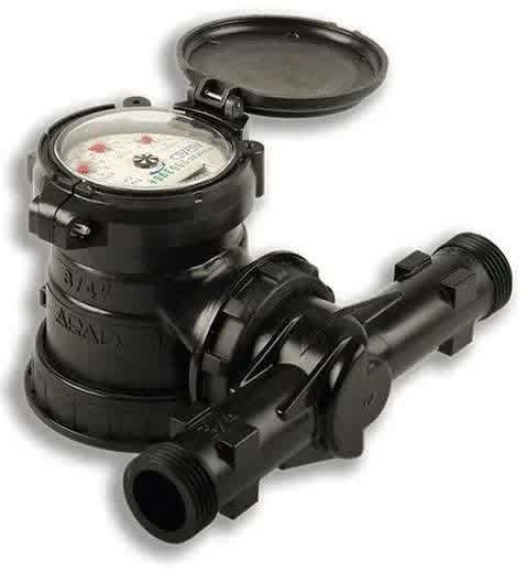 Arad Flexible Axis Water Meter 20mm EV 1L Pulse