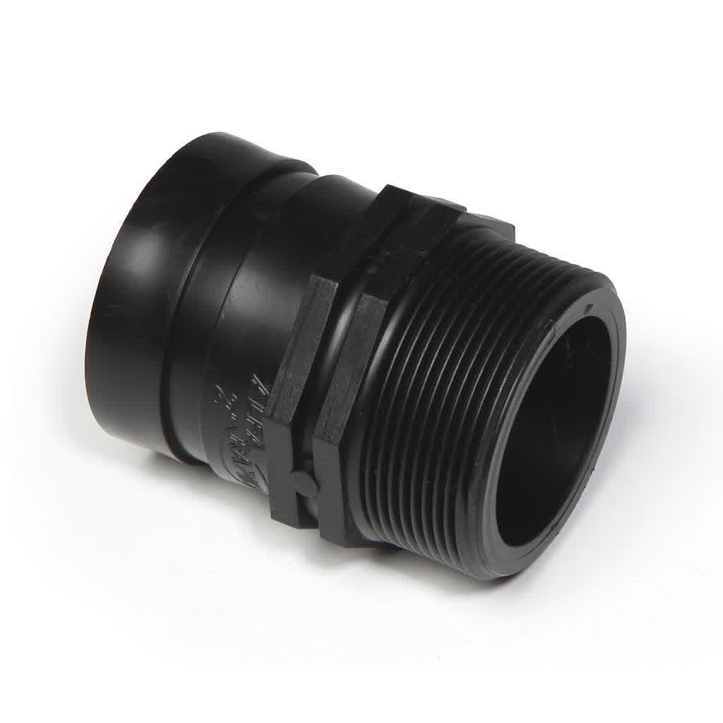 Alfa Rapid Roll Groove Male Adapter 80x50mm BSP
