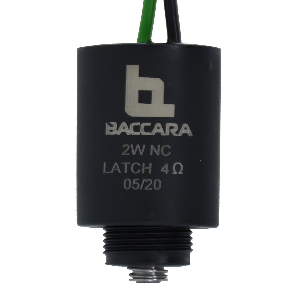 Baccara 6-9VDC (4Ohm) 2 Way Latching Solenoid Coil