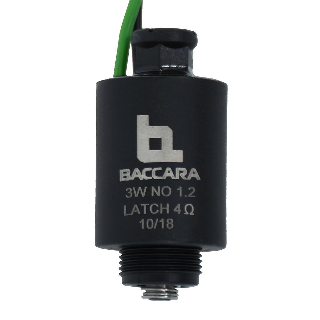Baccara 6-9VDC (4Ohm) 3 way NO Latching Coil 2 Wire