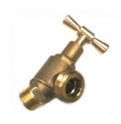 Brass Angle Hose Tap 20mm Male