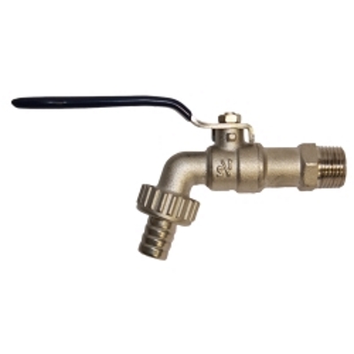 Brass Hose Tap Long Handle 20mm