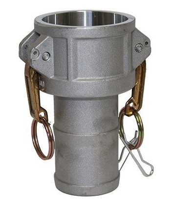 Camlock AG Type 76C x 90mm OD Pipe - Aluminium