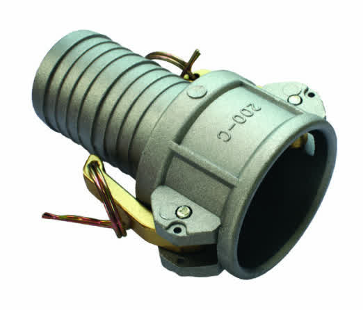 Camlock AL 102mm Type C Female Coupler x Hose Tail