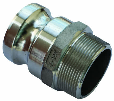 Camlock AL 19mm Type F Male Adaptor x BSPM