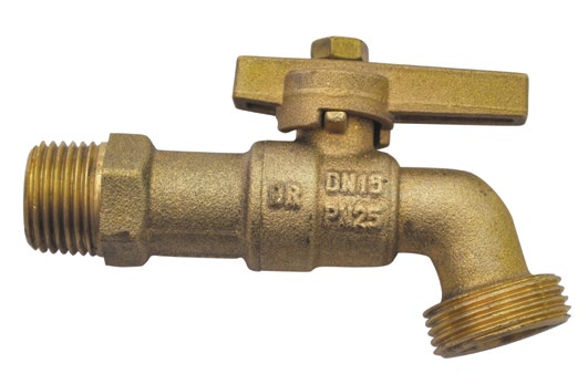 DZR Ball Hose Tap 20mm Male