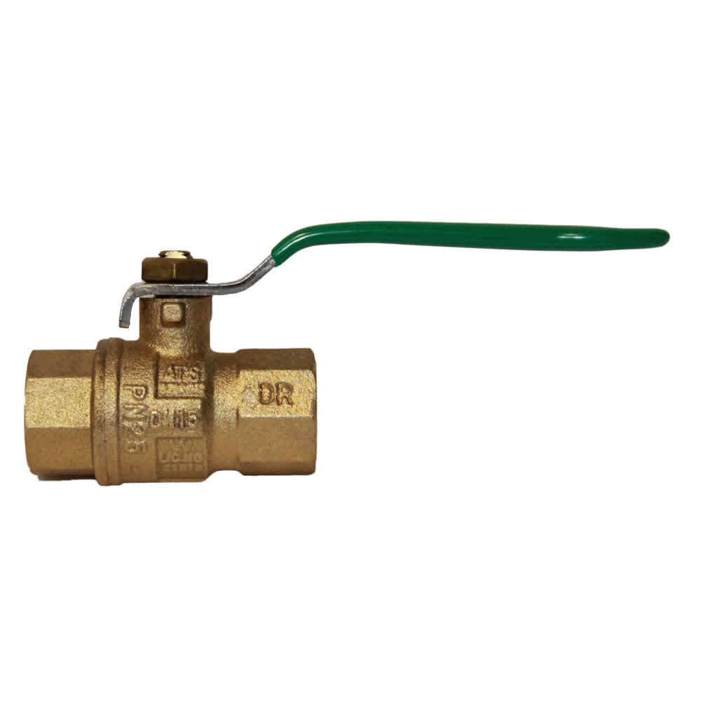 Bettaflo DZR Brass Ball Valve 15mm c/w S/S lever handle