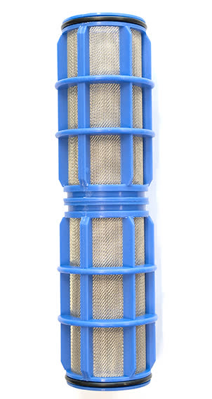 Amiad 40mm Y Super S/S 300 Mic Screen (Blue)