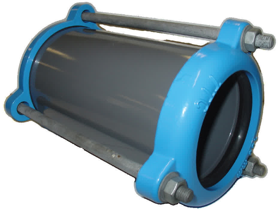 Gibault Coupler 150mm - Suits 150mm PVC