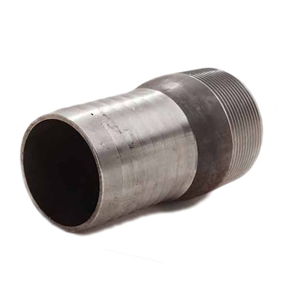 Galvanised Steel Hose Tail 127 x 125mm BSP