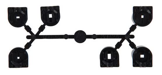 Hunter PGP Ultra /I20 Short Radius Nozzle Rack