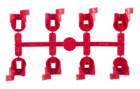 Hunter PGJ Nozzle Standard Rack (Red)