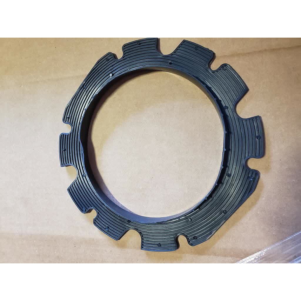 ICI Zimmatic Gasket Flange T Lip Plastic 6-5/8" Lindsay Style
