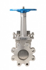 Knife Gate Valve 80mm SS Body & SS Disc Hand Wheel