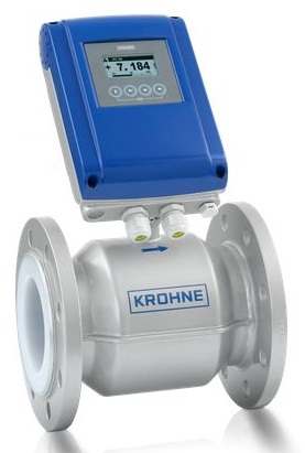 Krohne Optiflux 2000 100mm c/w IFC100C 10-30VDC 0deg Civil Spec AS4087