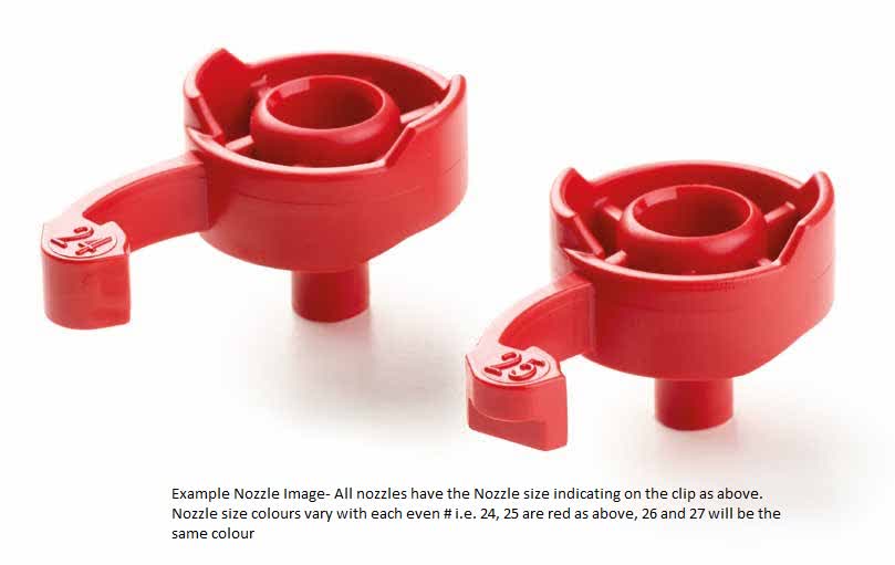 Komet Pivot Twister/Spray Nozzle 12/128in Orifice Gold (05010211)