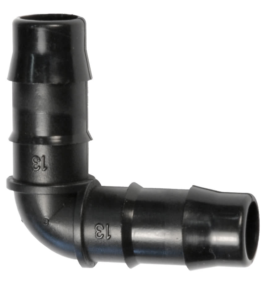 Antelco Lateral Elbow 13mm Double Barbed (47205)