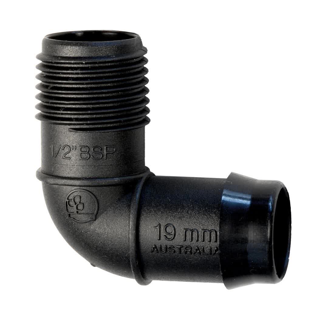 Antelco Lateral Elbow Male Thread 19 x 15mm BSP (44905)