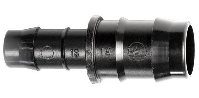 Antelco Lateral Reducing Joiner 19 x 13mm Double Barbed (47055)