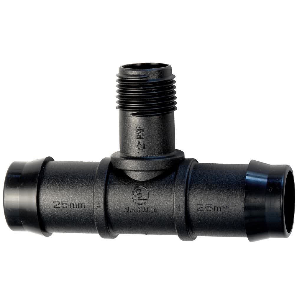 Antelco Lateral Tee Male threaded 25 x 15mm BSP (45225)