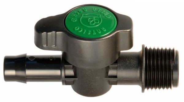 Antelco Lateral Valve 13mm x 15mm MNPT (49005)