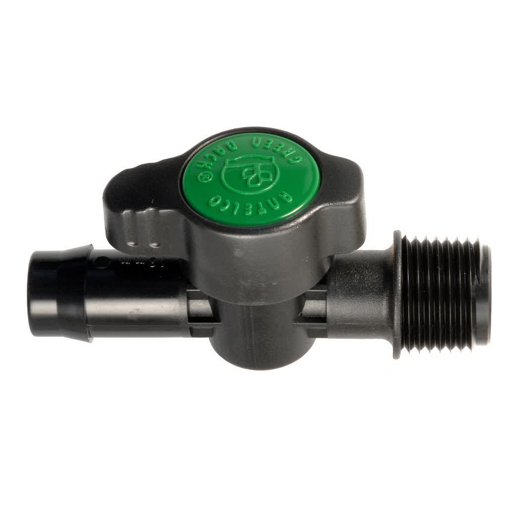 Antelco Lateral Valve 16mm x 15mm MNPT (49035)