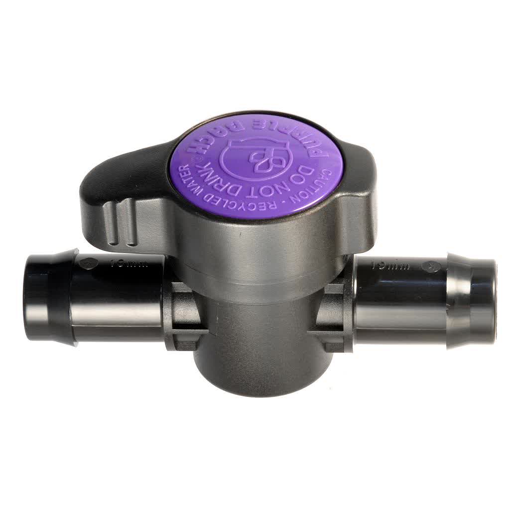 Antelco Lateral Valve 19mm Purple (46525)