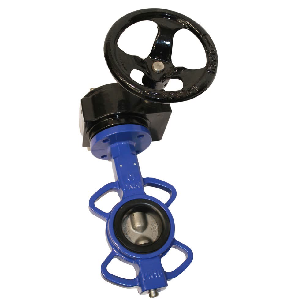 Bettaflo Butterfly Valve 200mm Wafer Body c/w Gearbox