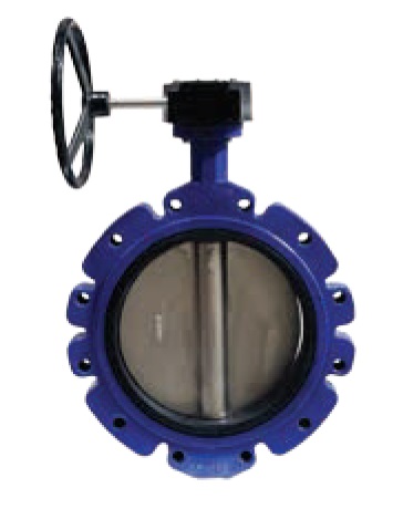Bettaflo Butterfly Valve 200mm Lugged Body c/w Gearbox