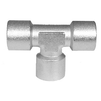 Metal Female Threaded Tee 1/8in BSP