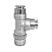 Metal Run Tee 8mm x 1/8in BSP