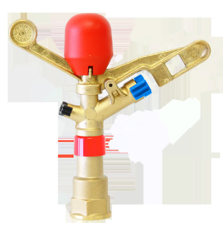 Naan 233B-F 20mm Female c/w 4.5 Brown x 2.5mm Grey nozzles - Red Sleeve
