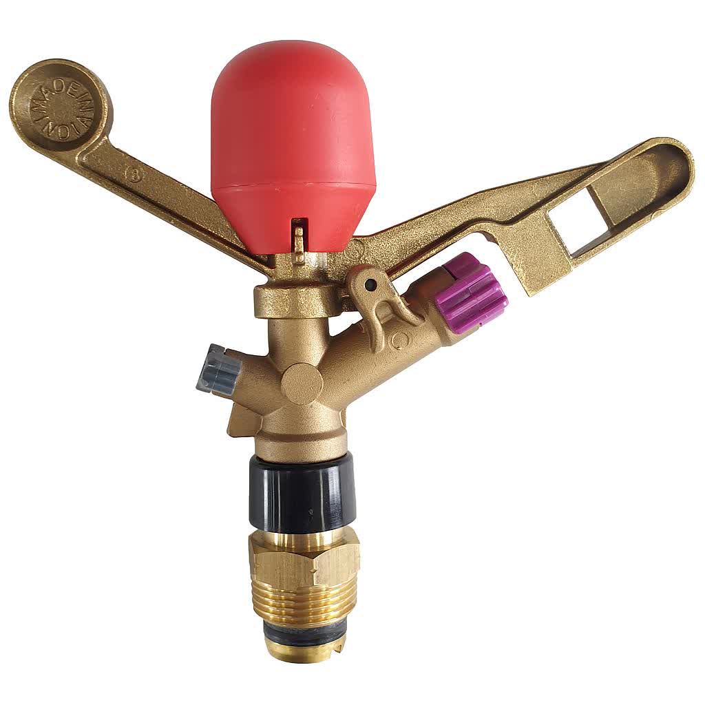 Naan 233B-M 20mm Male c/w 6.0mm Red Nozzle - Black Sleeve