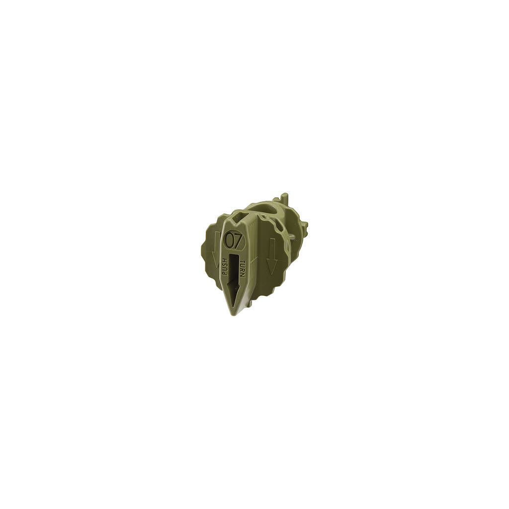 Nelson 3NV #07 Nozzle OLIVE-S (For Nelson 3030 Body)(Scalloped)