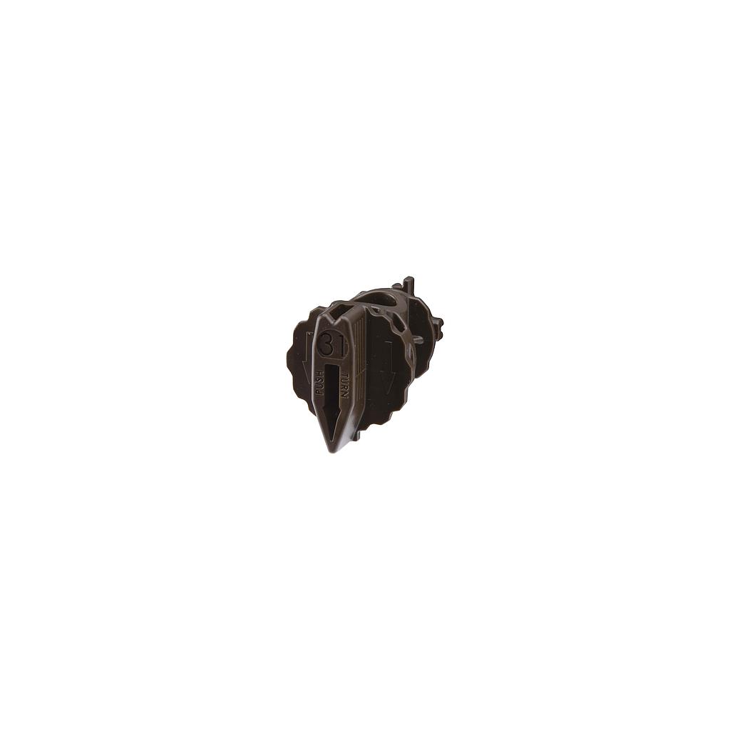 Nelson 3NV #31 Nozzle DARK BROWN-S (For Nelson 3030 Body(Scalloped)