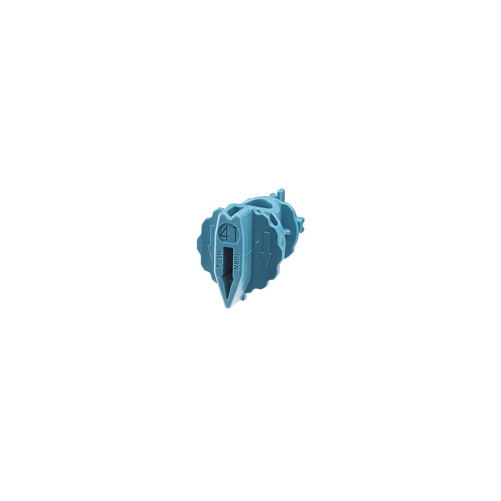 Nelson 3NV #41 Nozzle DARK TURQUOISE-S (For Nelson 3030 Body)(Scalloped)