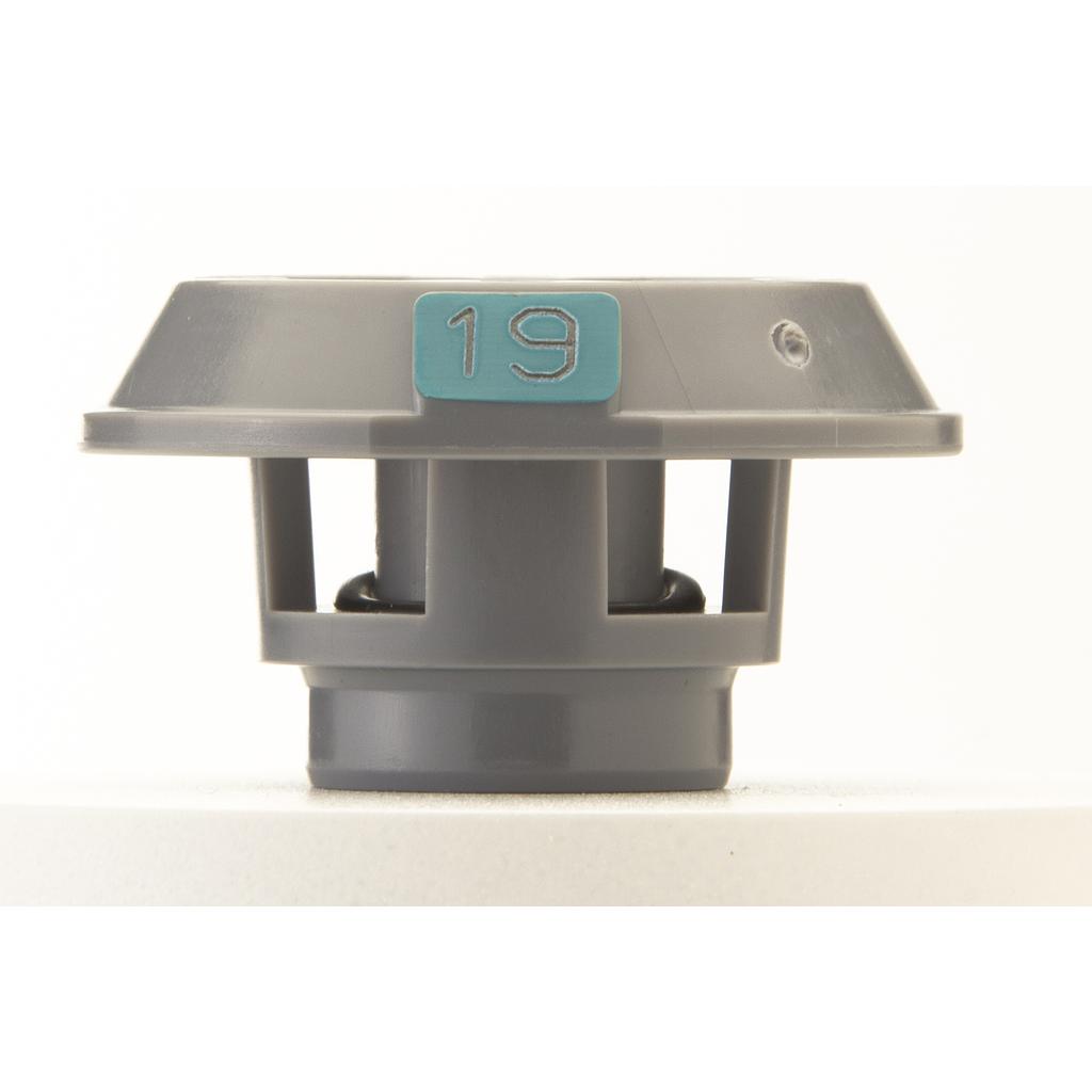 Nelson 3TN Nozzle (#19) Grey/Turquoise