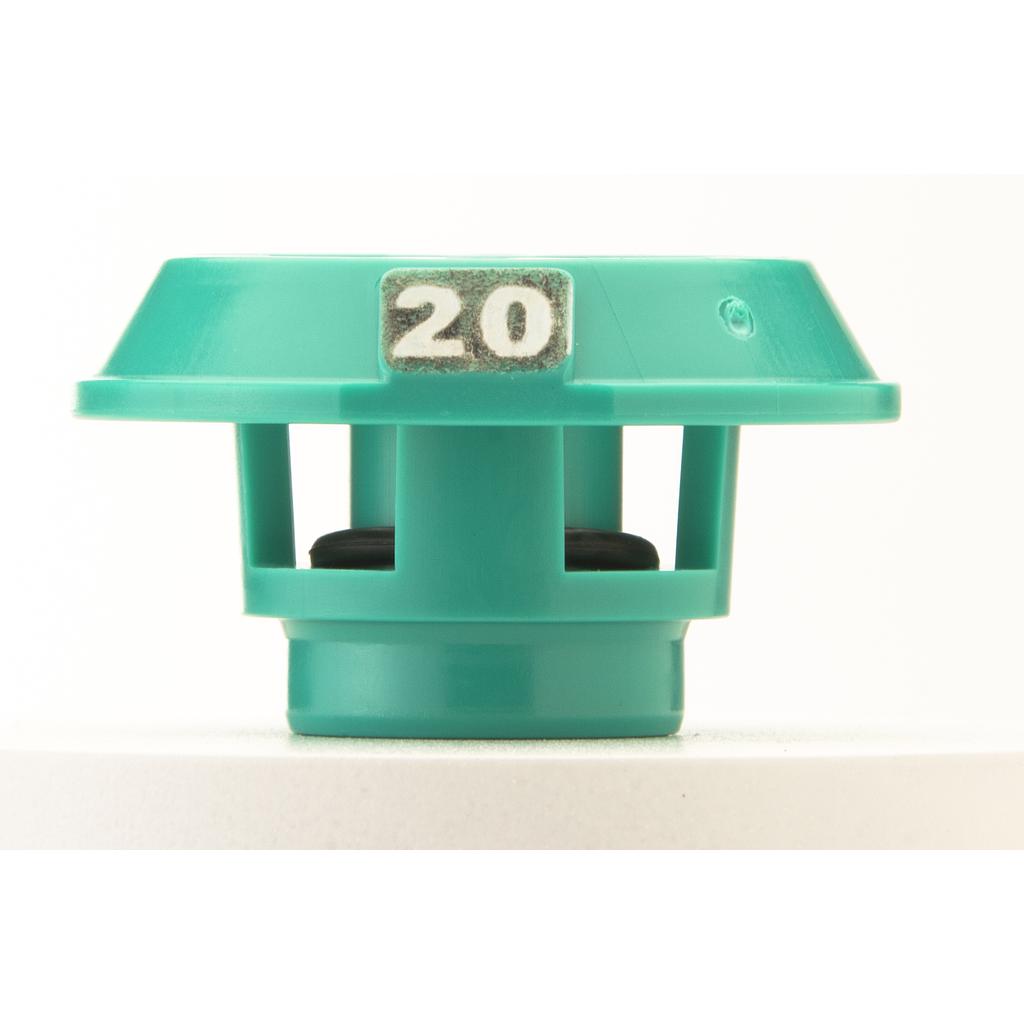 Nelson 3TN Nozzle (#20) Turquoise