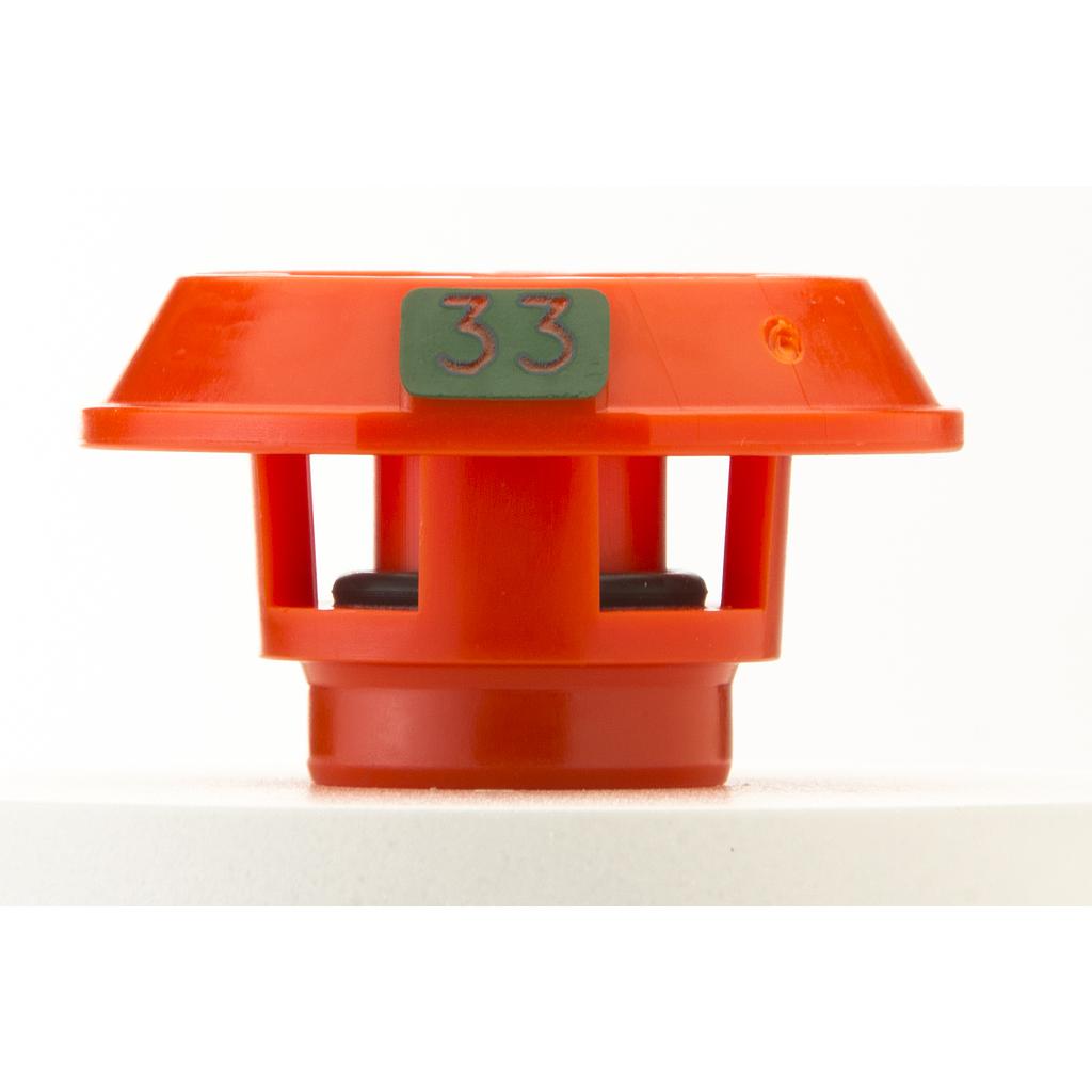Nelson 3TN Nozzle (#33) Orange/Dark Green